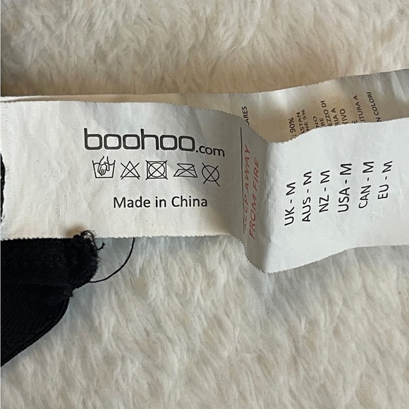 Boohoo Black Strappy Intimate Set - Picture 11 of 11